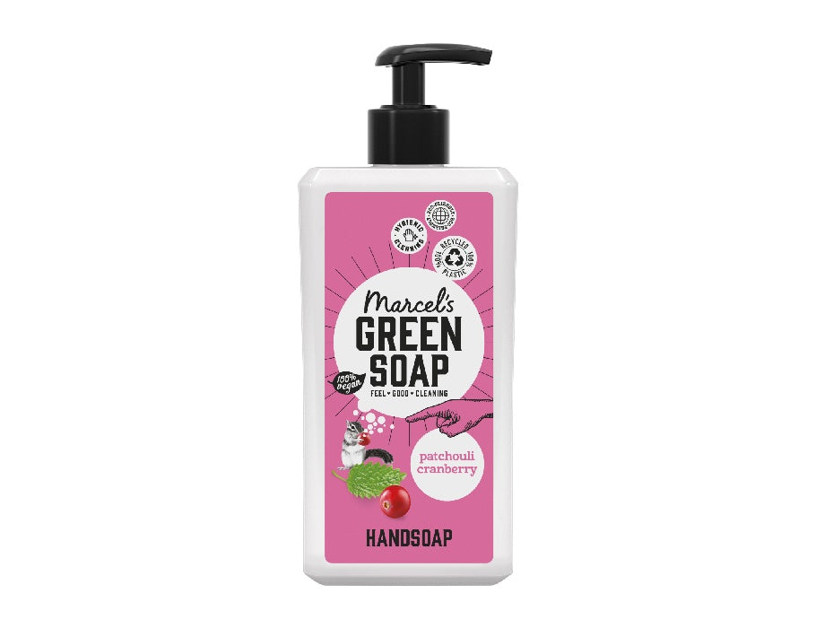 Marcels Green Soap handzeep patchouli & cranberry 500ml