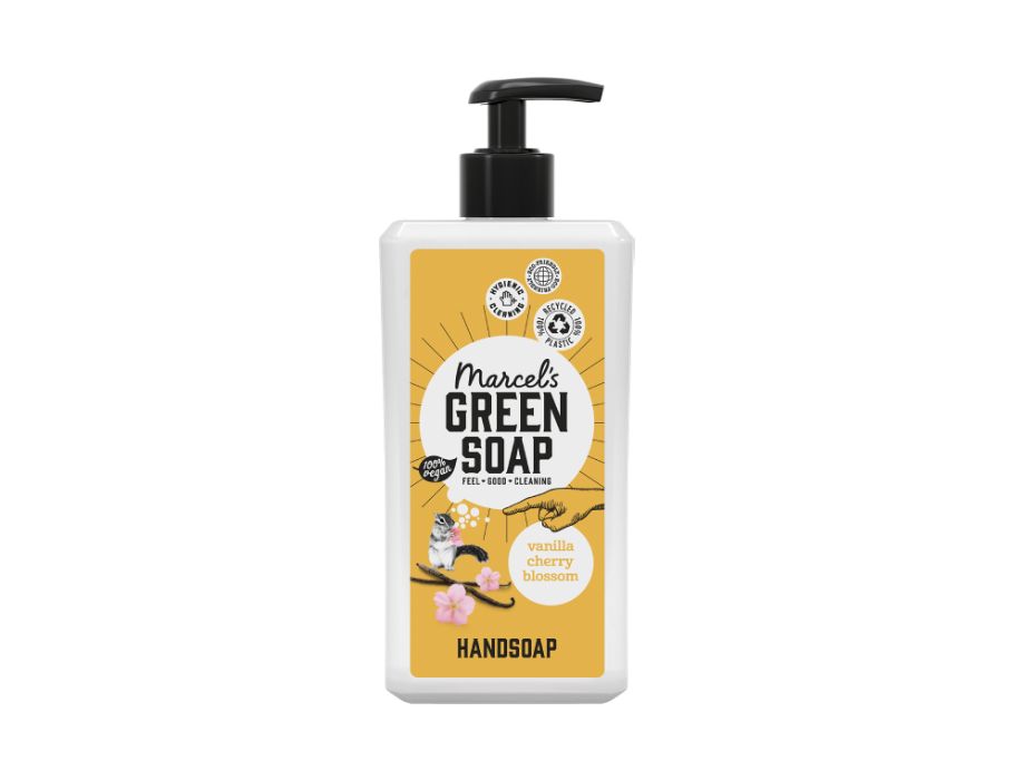 Marcels Green Soap handzeep vanille & kersenbloesem 500ml