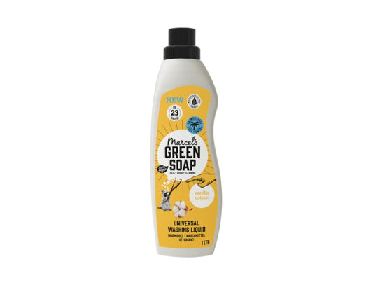 Marcels Green Soap Wasmiddel Vanille & Katoen - 23 wasbeurten- 1L