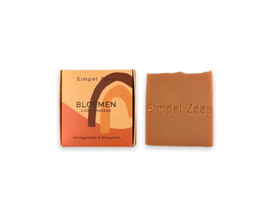 Simpel Zeep - Lichaamszeep Bloemen - 110gr.