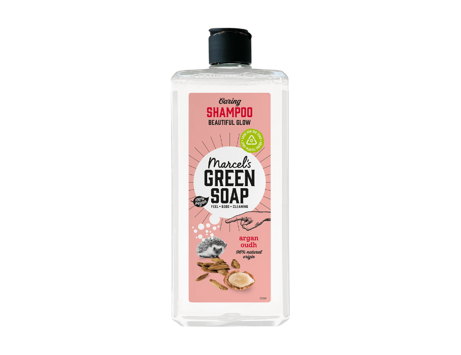 Marcels Green Soap Shampoo Caring Arghan & Oudh