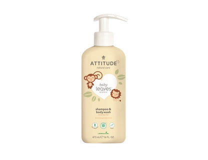 Attitude - 2-in-1 Shampoo - Bodywash - Baby