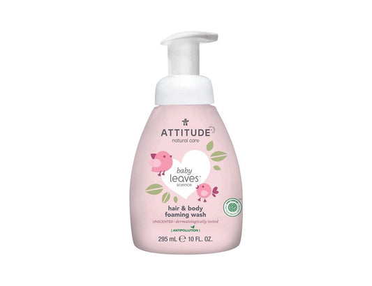 Attitude - Hair & Body Foaming Wash - Baby