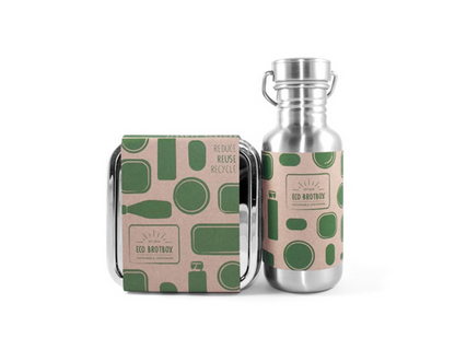 Lunchbox & Drinkfles Cadeauset - 500ml