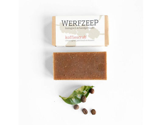 Werfzeep Koffiescrub - 100 gr.