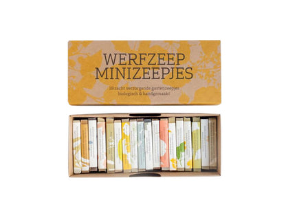 Werfzeep minizeepjes - 18 st.