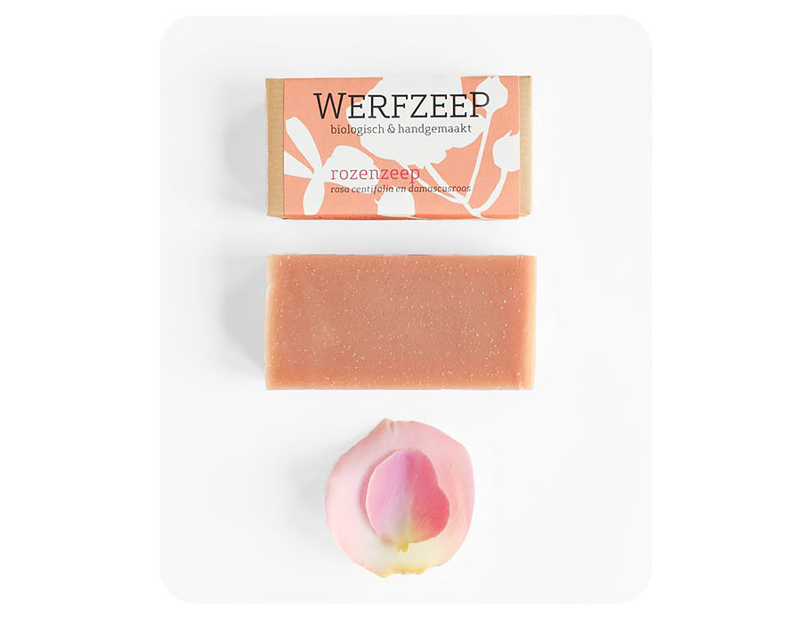 Werfzeep Rozenzeep - 100 gr.