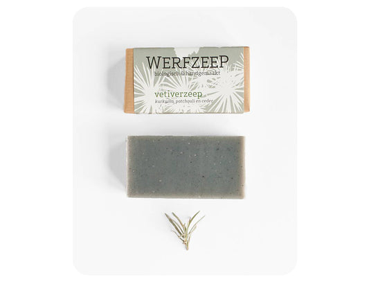 Werfzeep Vetiverzeep - 100 gr.